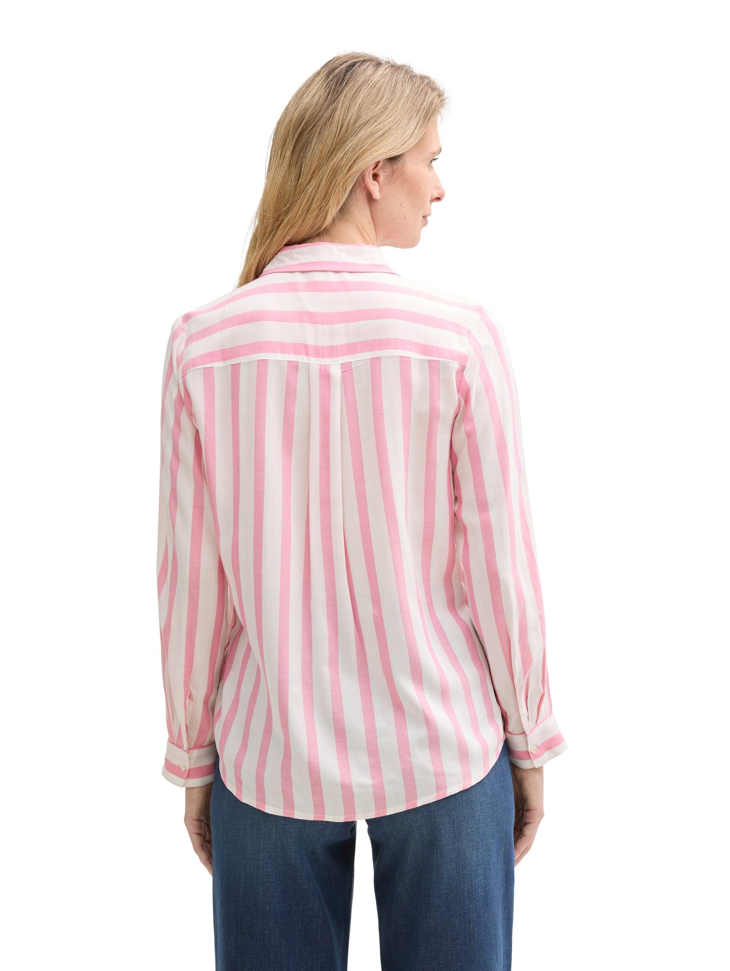 Hemdbluse mit Streifenmuster