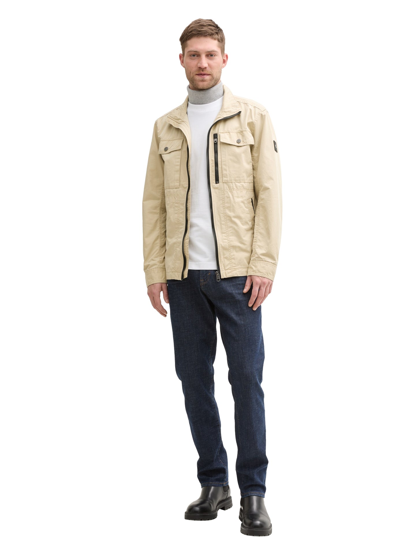 Feldjacke mit aufgesetzten Brusttaschen