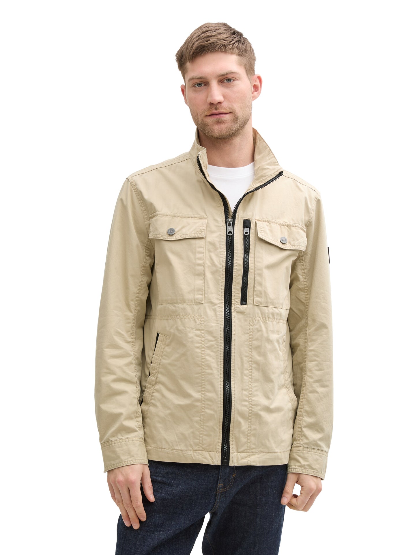 Feldjacke mit aufgesetzten Brusttaschen