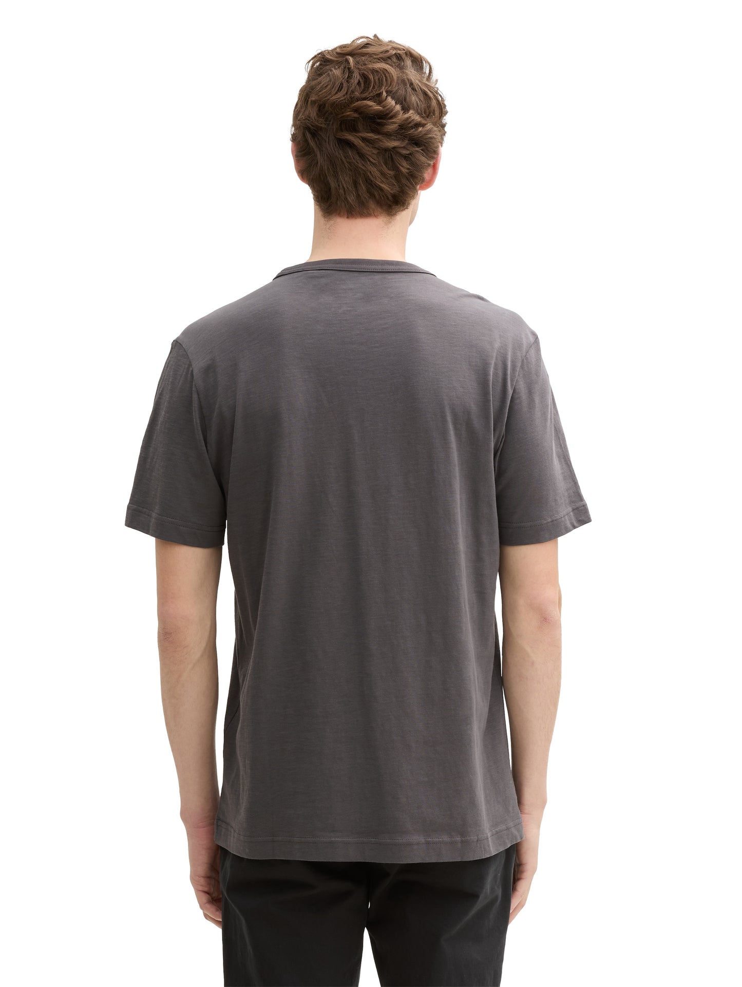 Basic T-Shirt aus Baumwolle