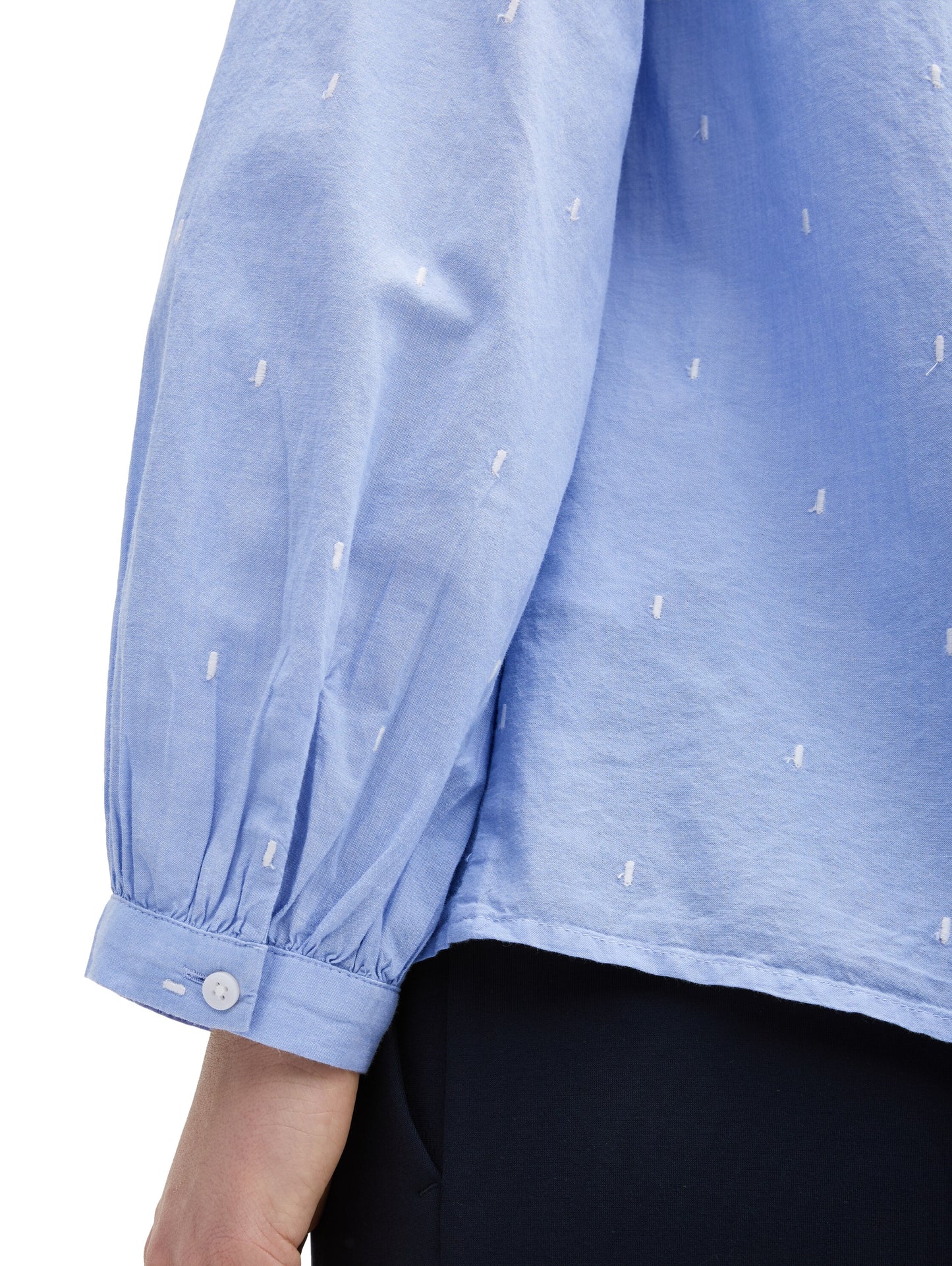 Bluse mit Stickereien