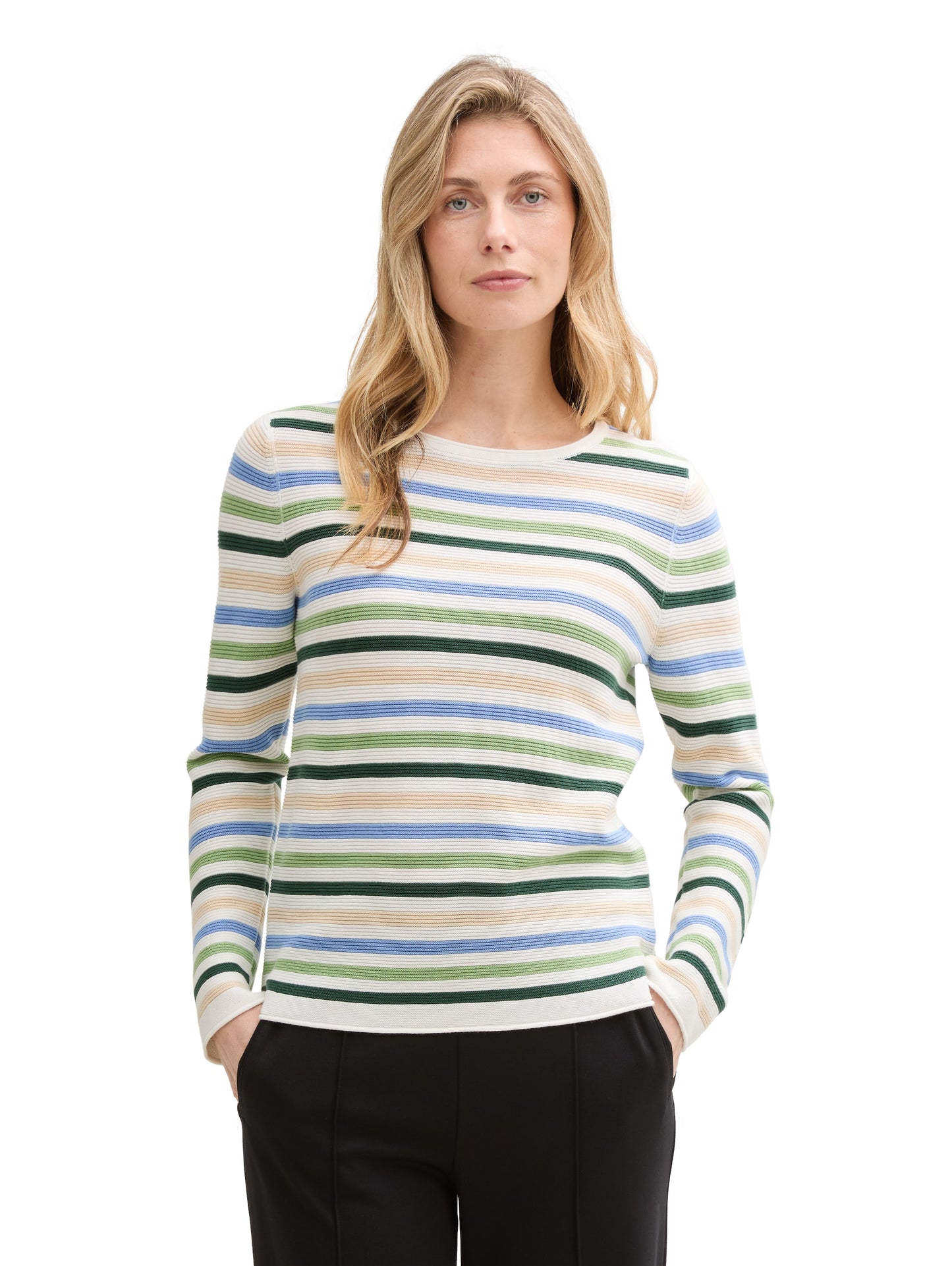 Strickpullover mit Bio-Baumwolle