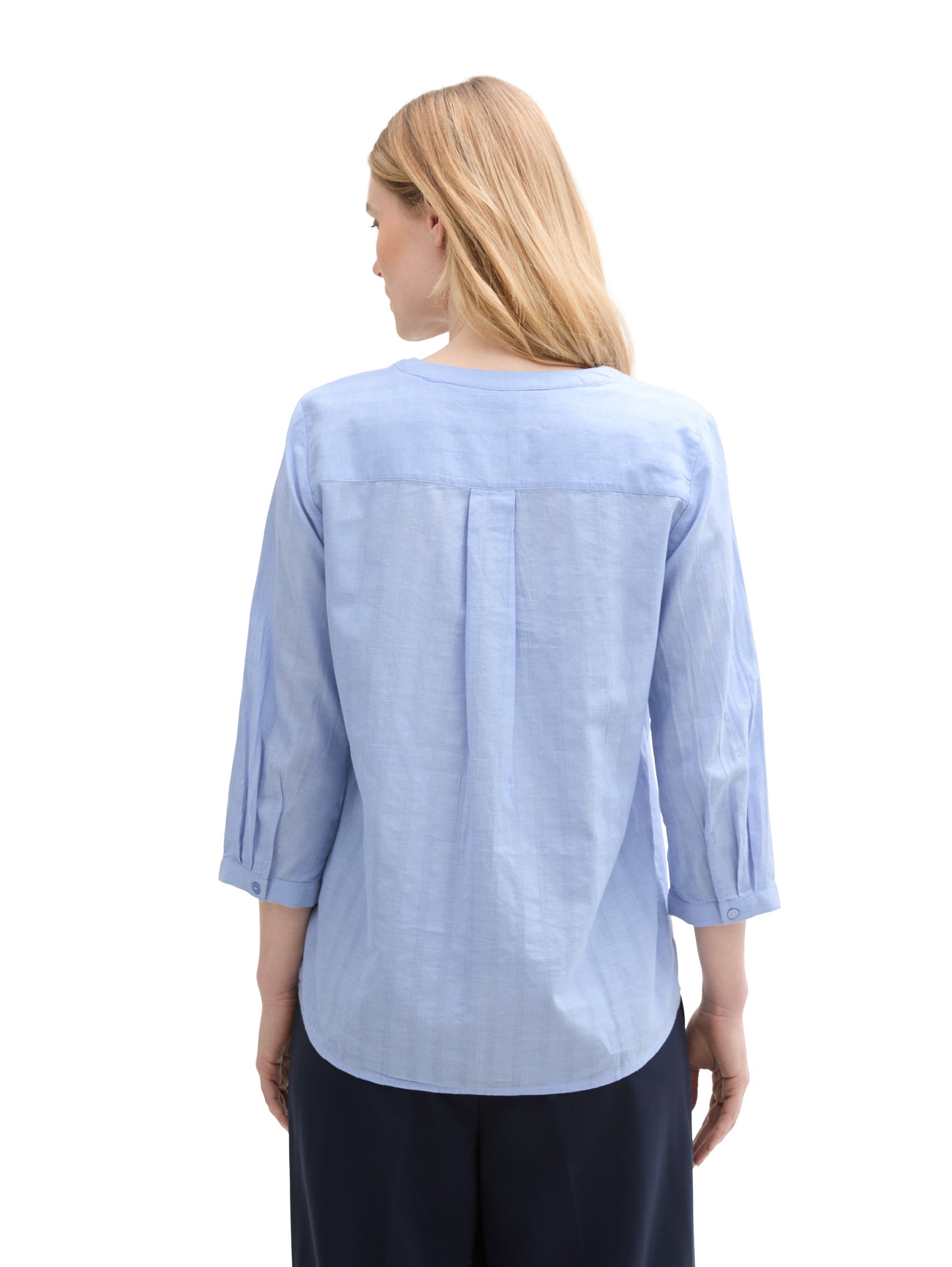 Bluse mit aufgesetzten Brusttaschen