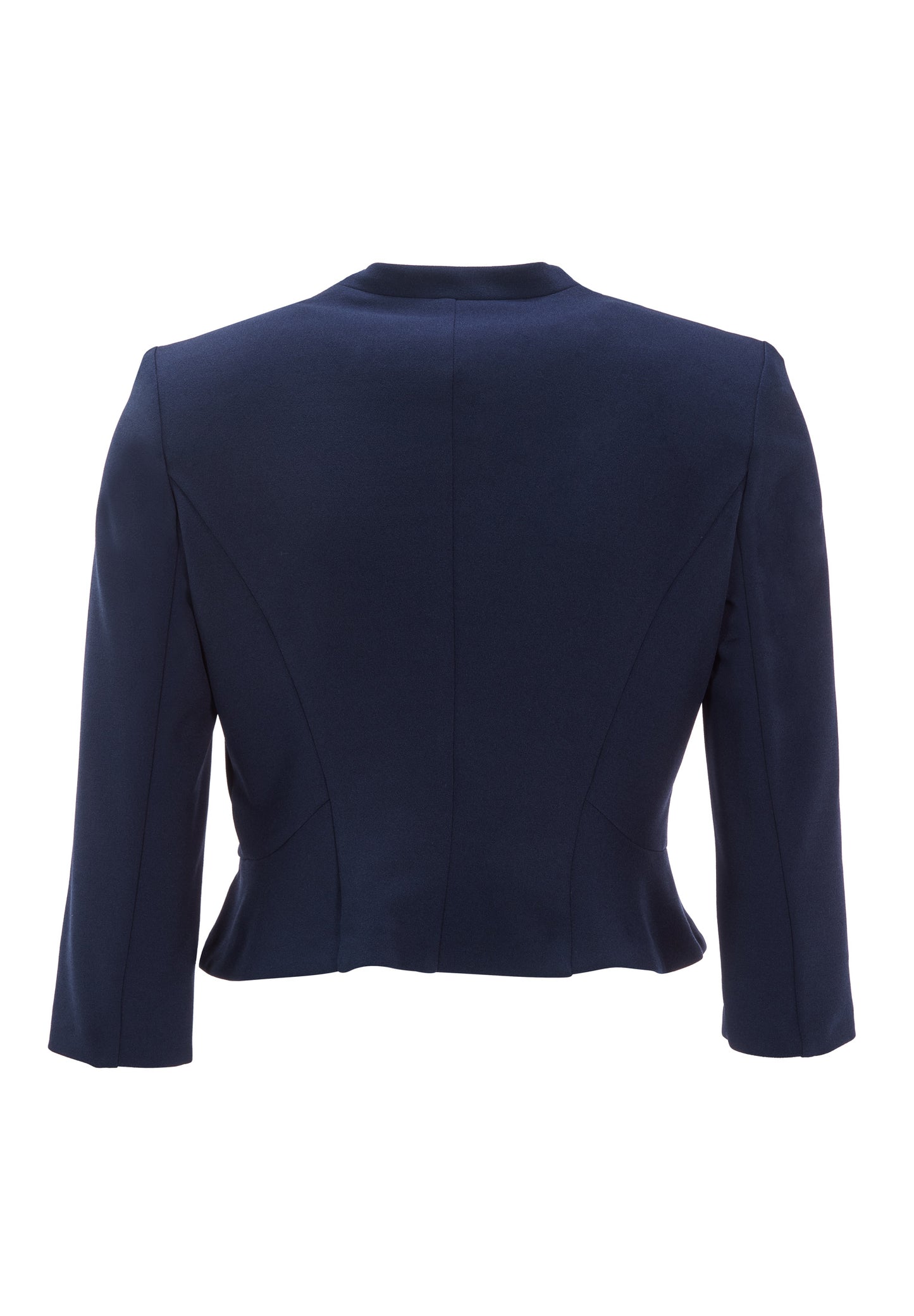 Taillierte Jacke aus Jersey Crêpe