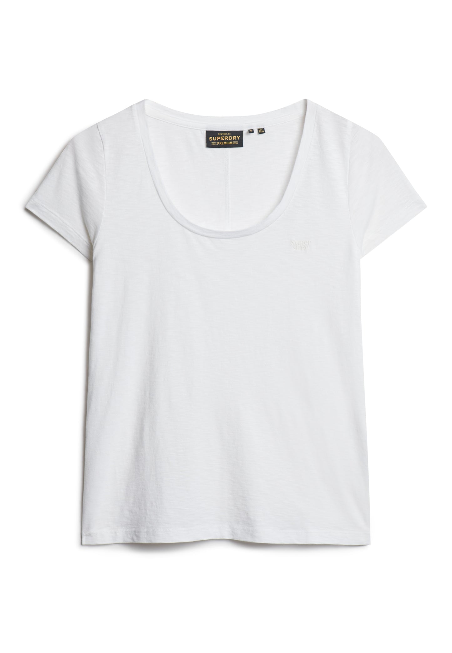 Studios T-Shirt mit tiefem Ausschnitt