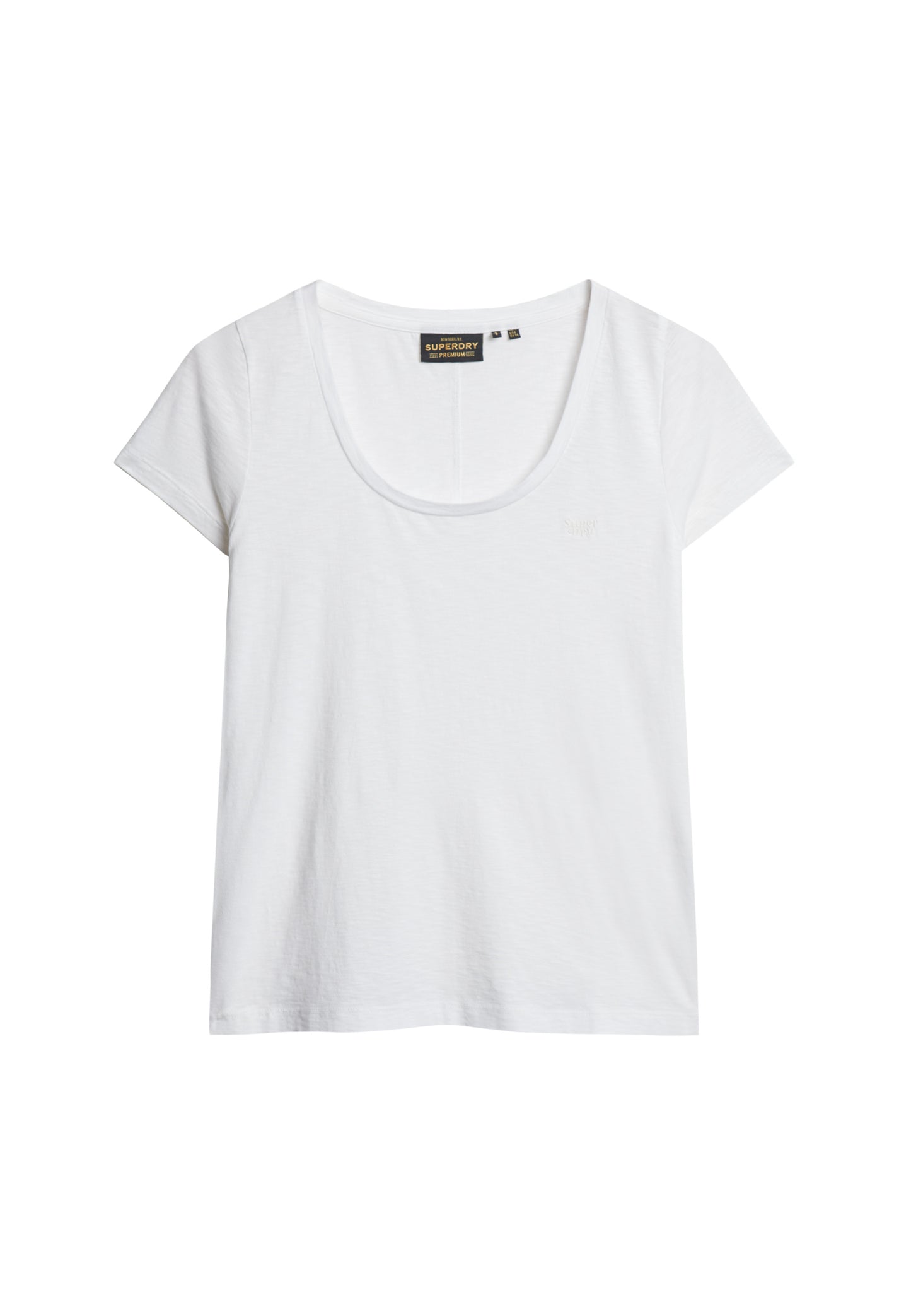 Studios T-Shirt mit tiefem Ausschnitt