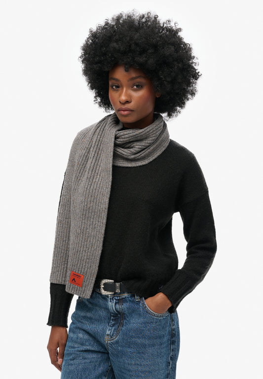 Strukturierter Workwear Strickschal