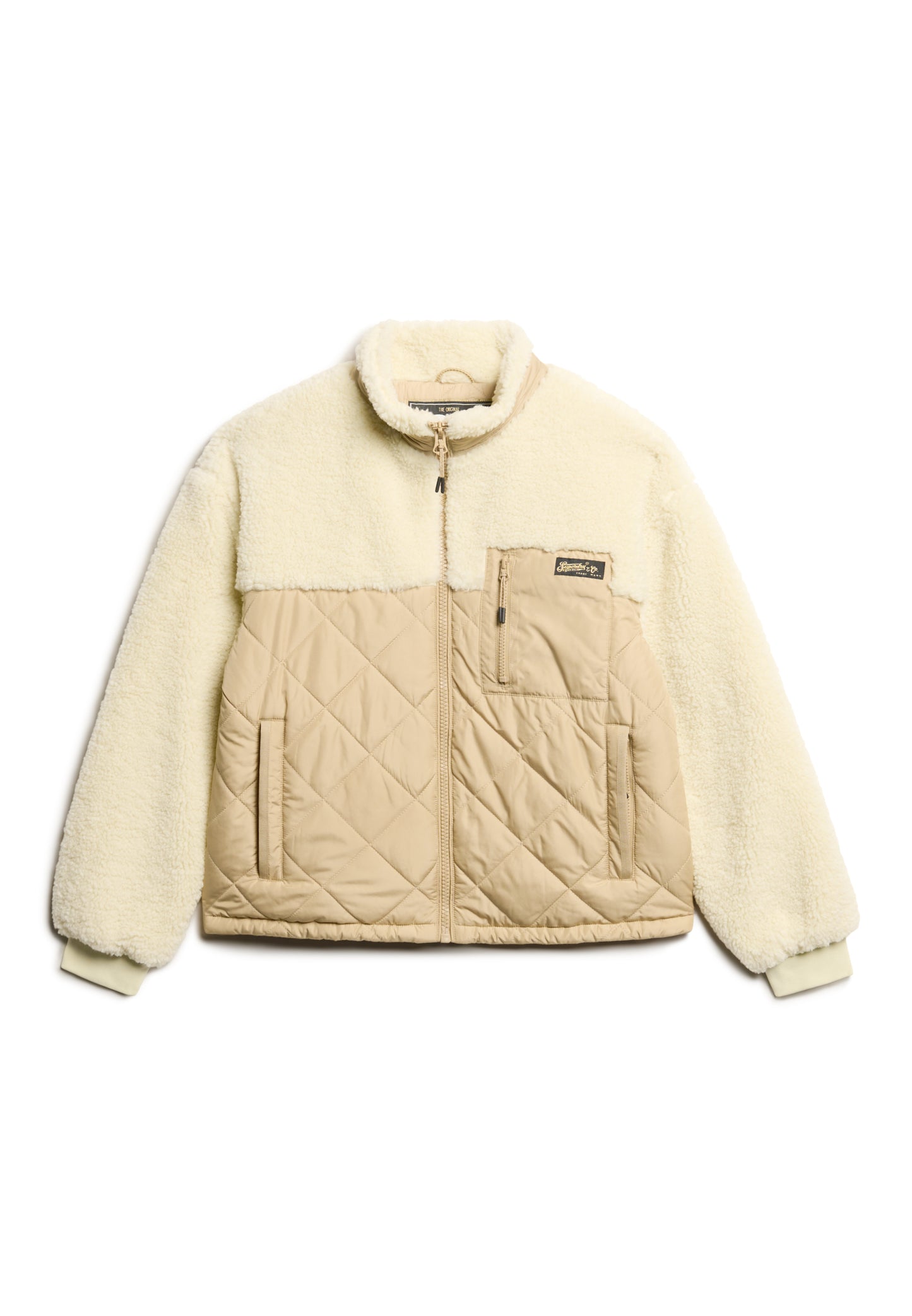 Workwear Hybridjacke aus Fleece