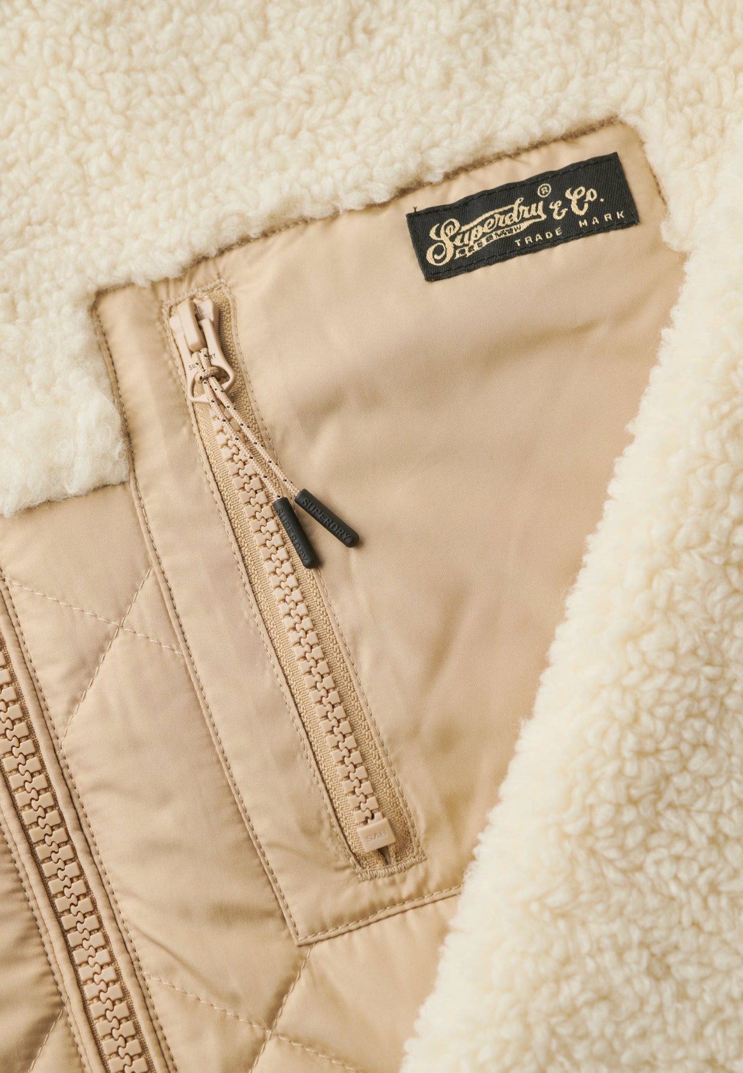 Workwear Hybridjacke aus Fleece