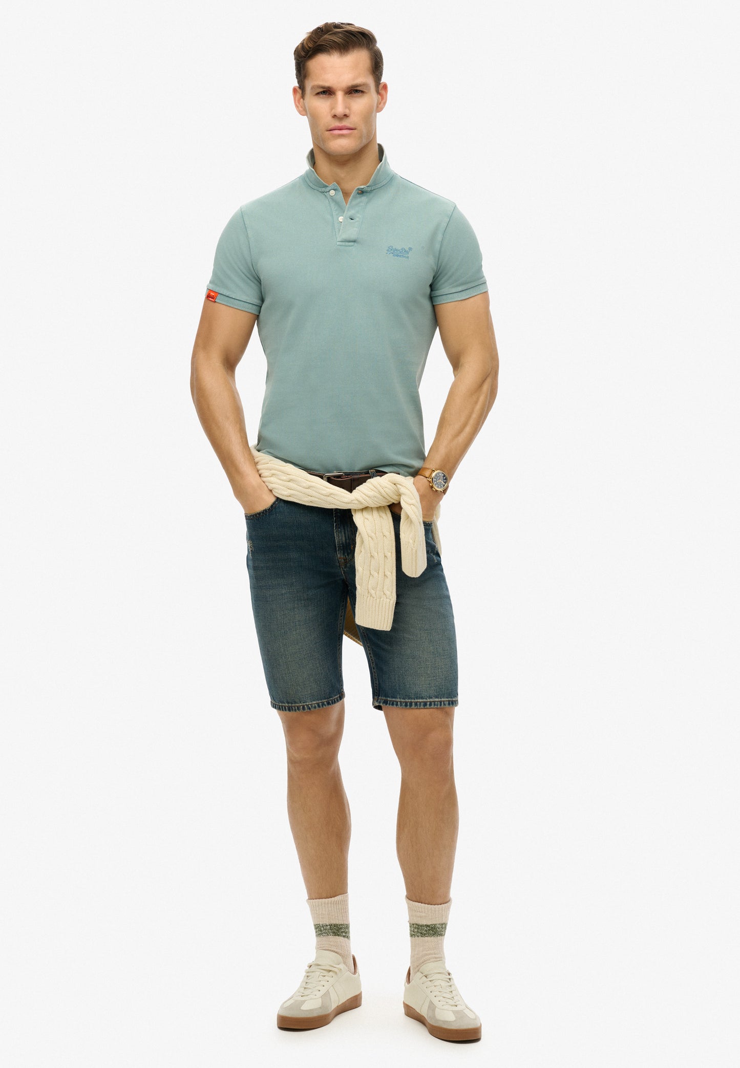 Vintage Destroyed Polohemd