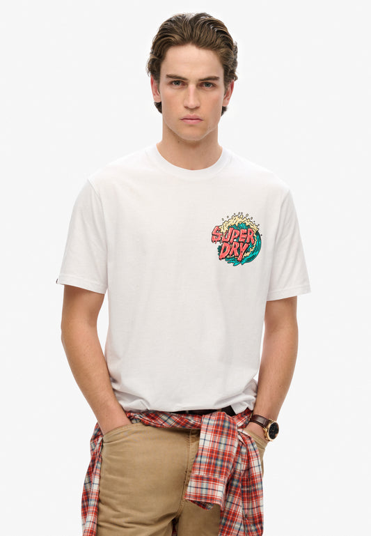Lässiges Outdoor-Narrativ-T-Shirt