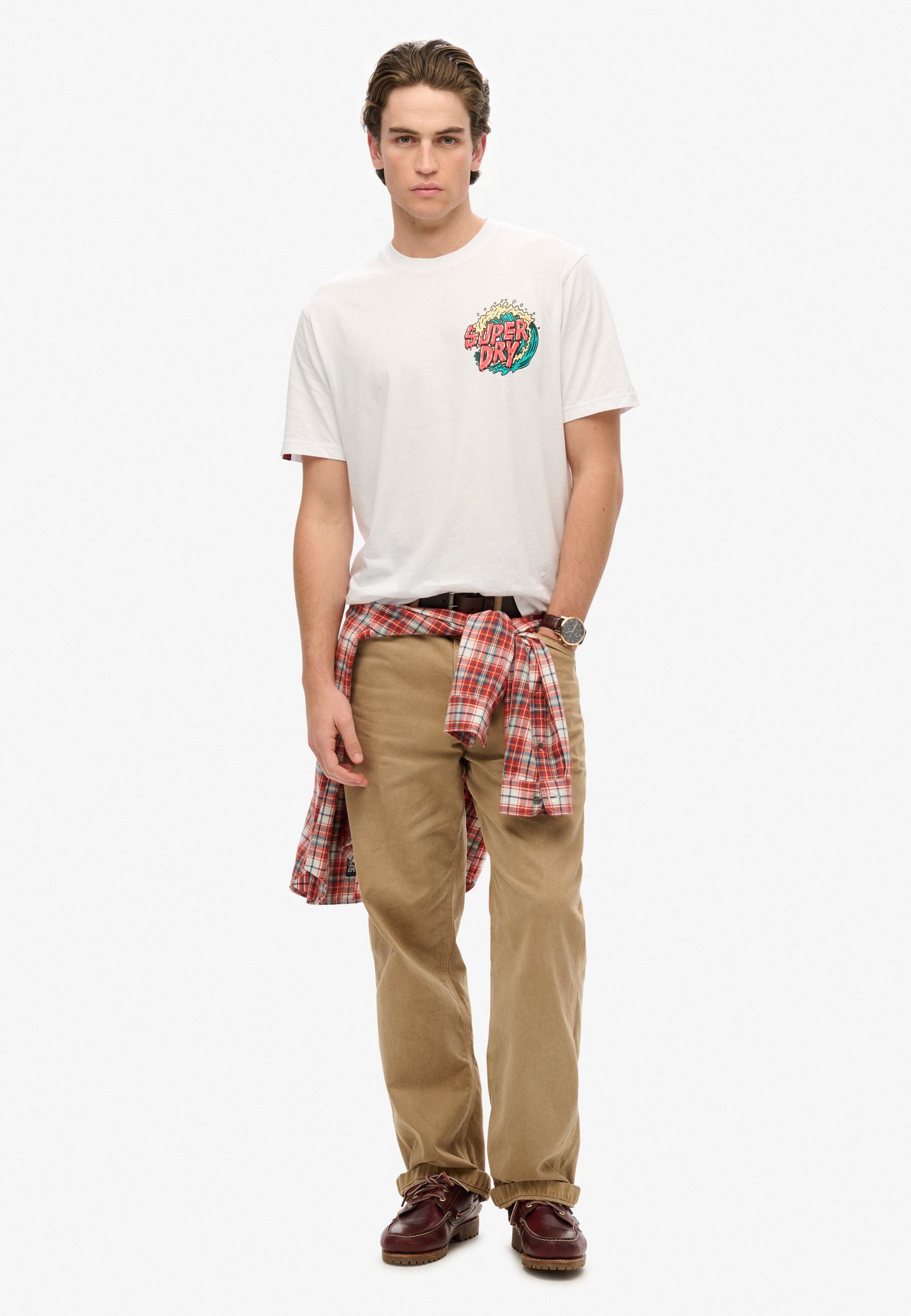 Lässiges Outdoor-Narrativ-T-Shirt