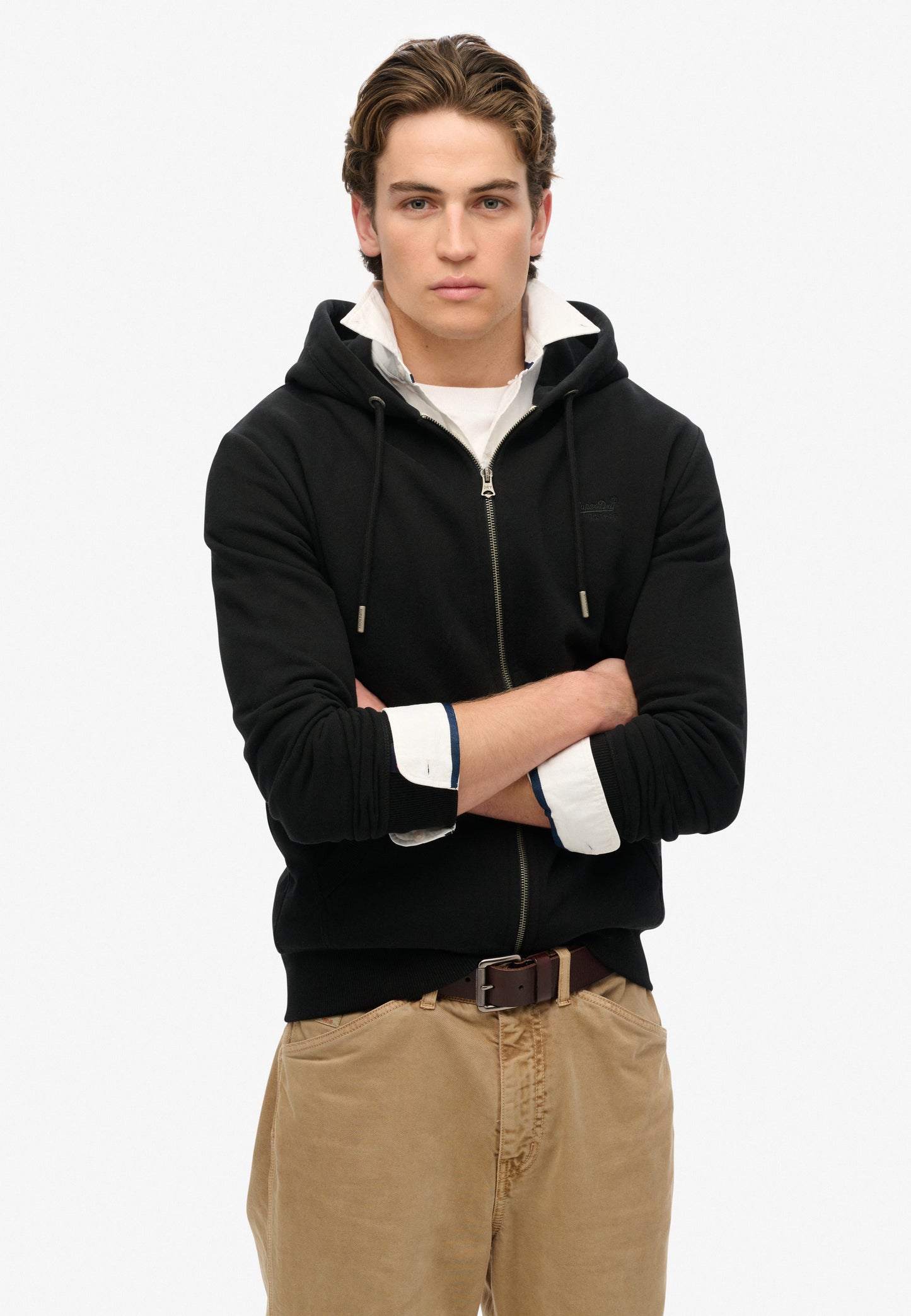 Essential Kapuzenjacke mit Logo