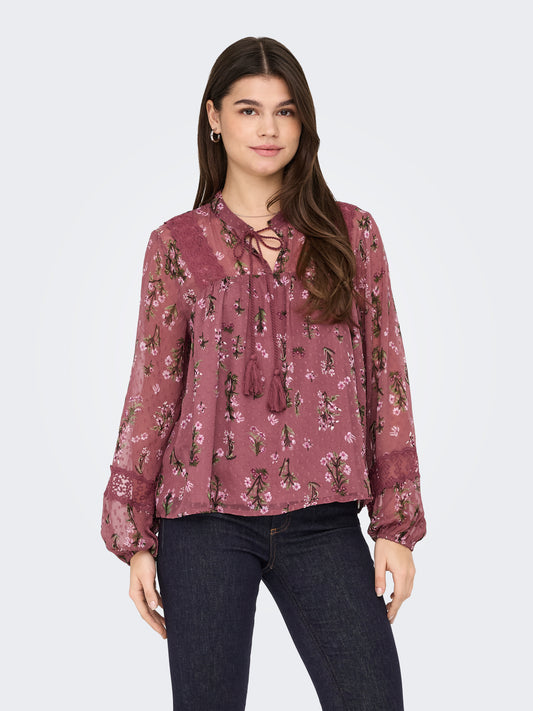 ONLTESSA ELIZA LS TOP WVN