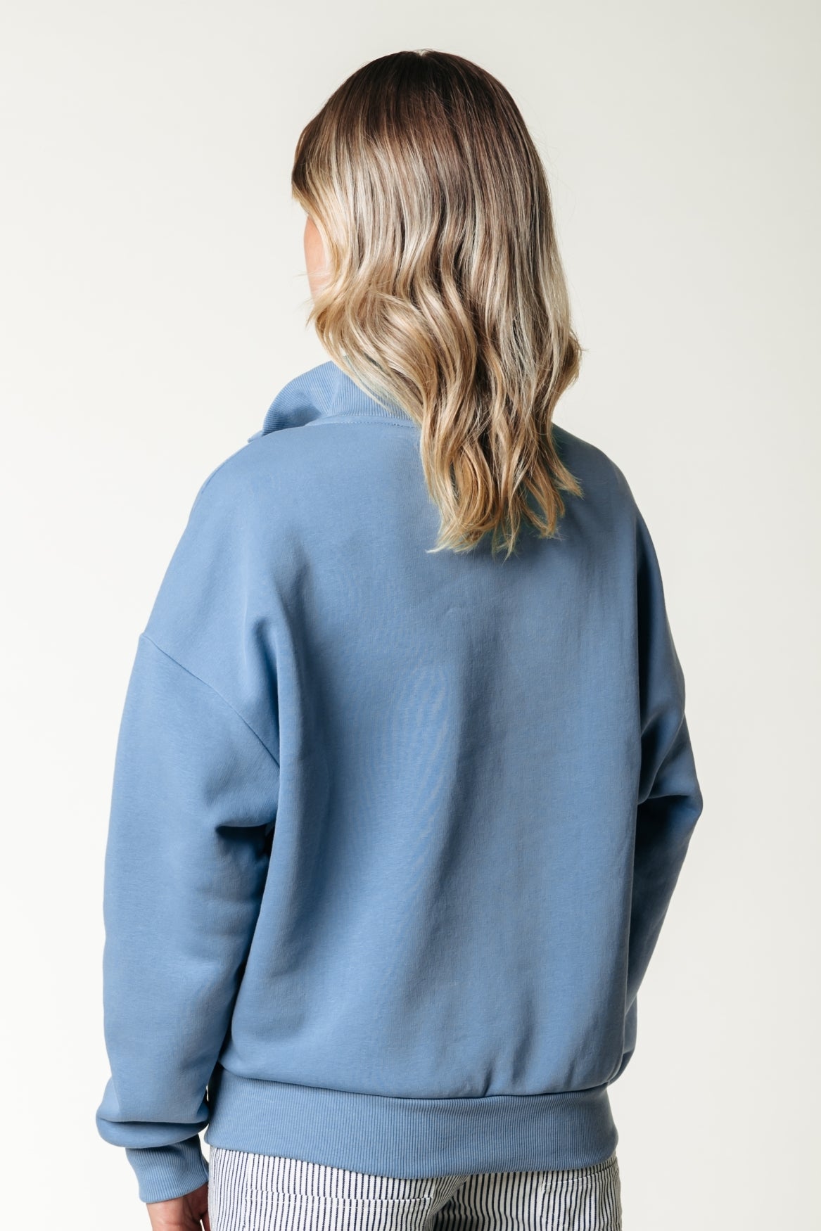 Rebel Relaxed Zip Sweat