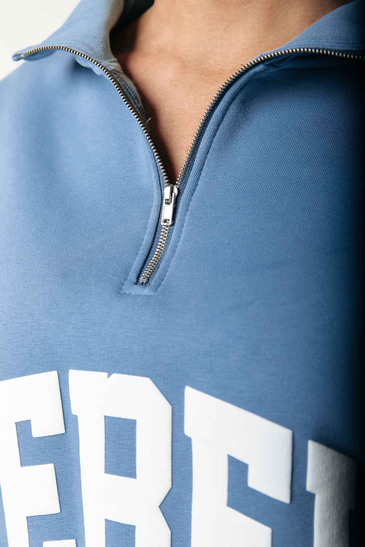 Rebel Relaxed Zip Sweat