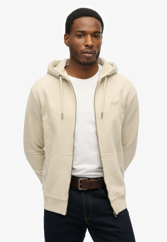 Essential Kapuzenjacke mit Logo