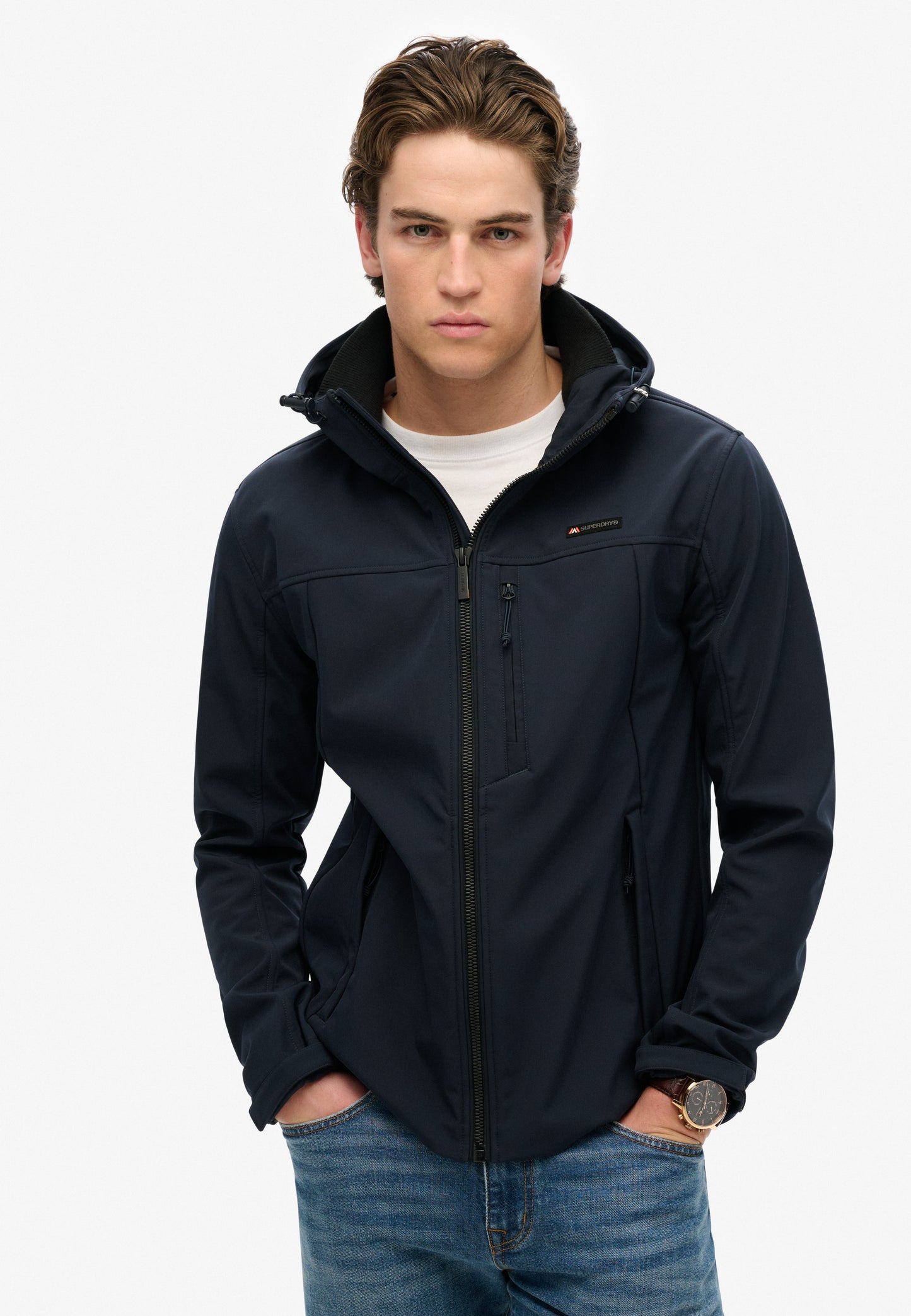 Softshell Trekker Kapuzenjacke
