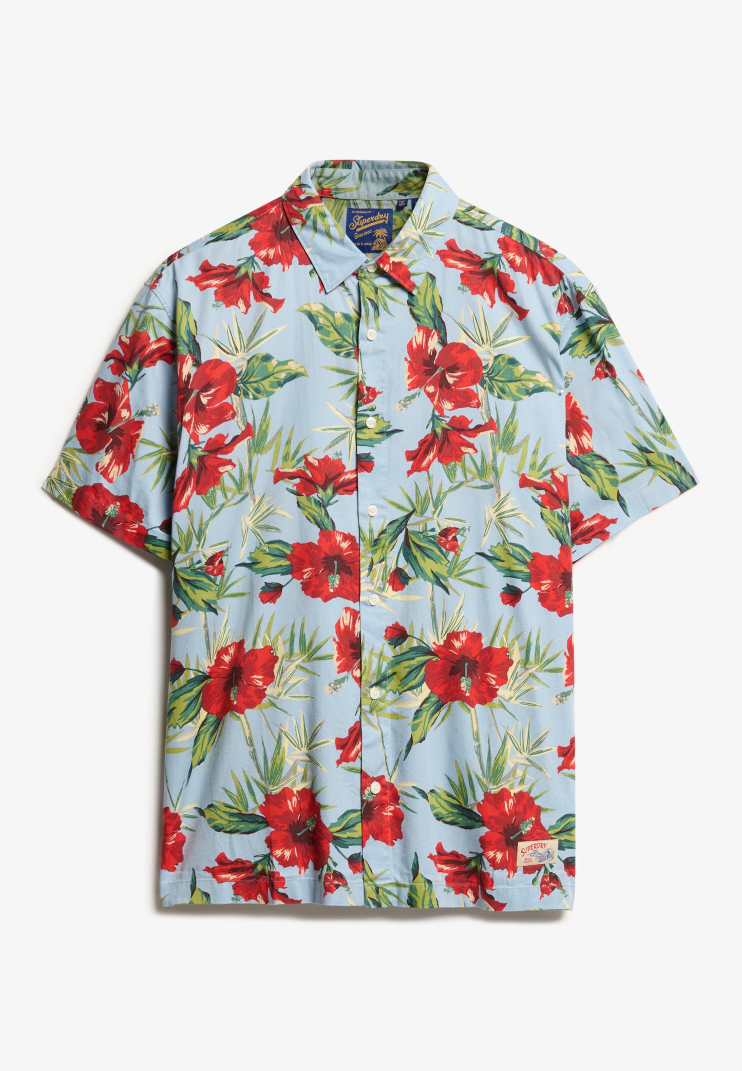 Hemd mit Hawaii-Print