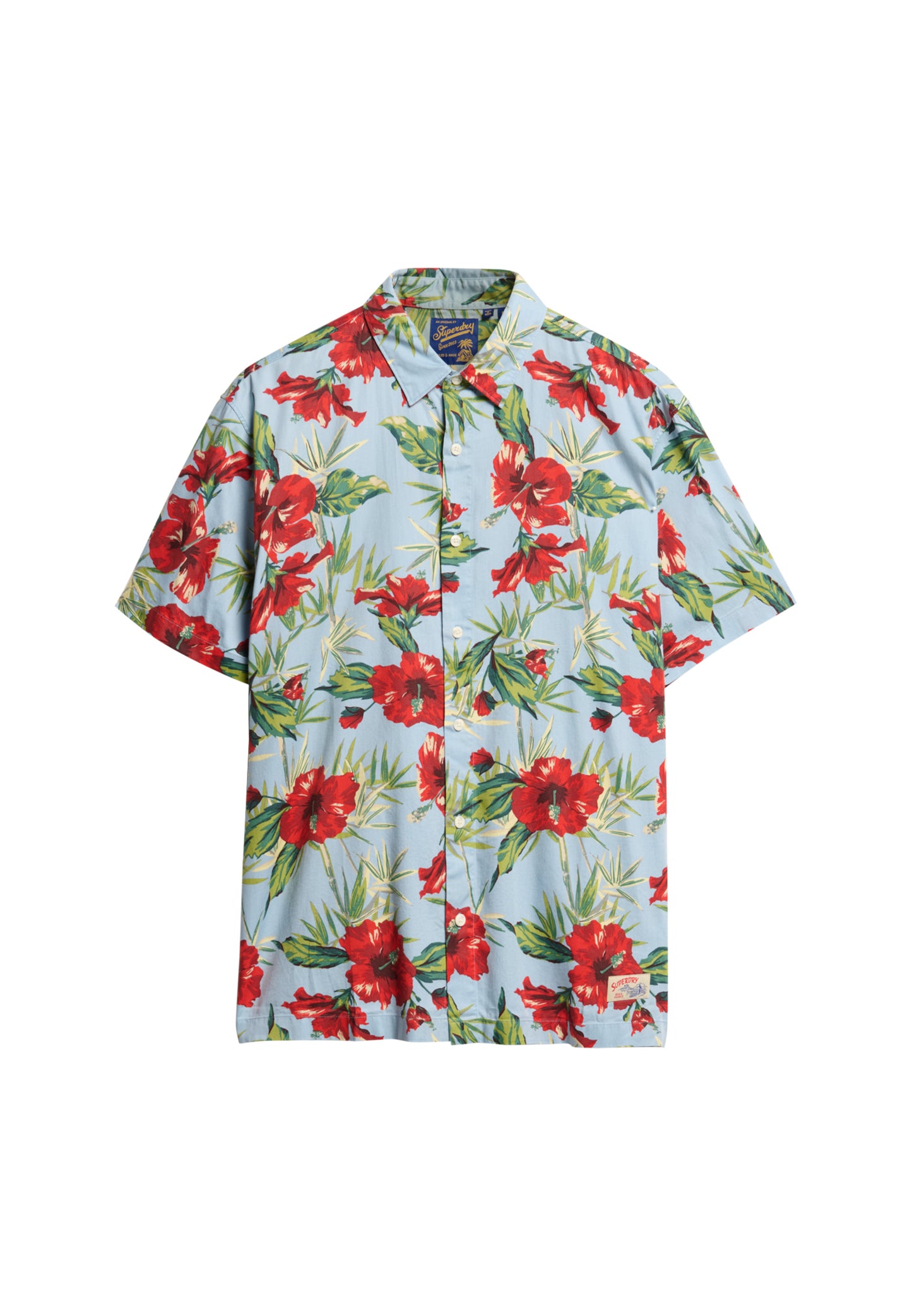 Hemd mit Hawaii-Print