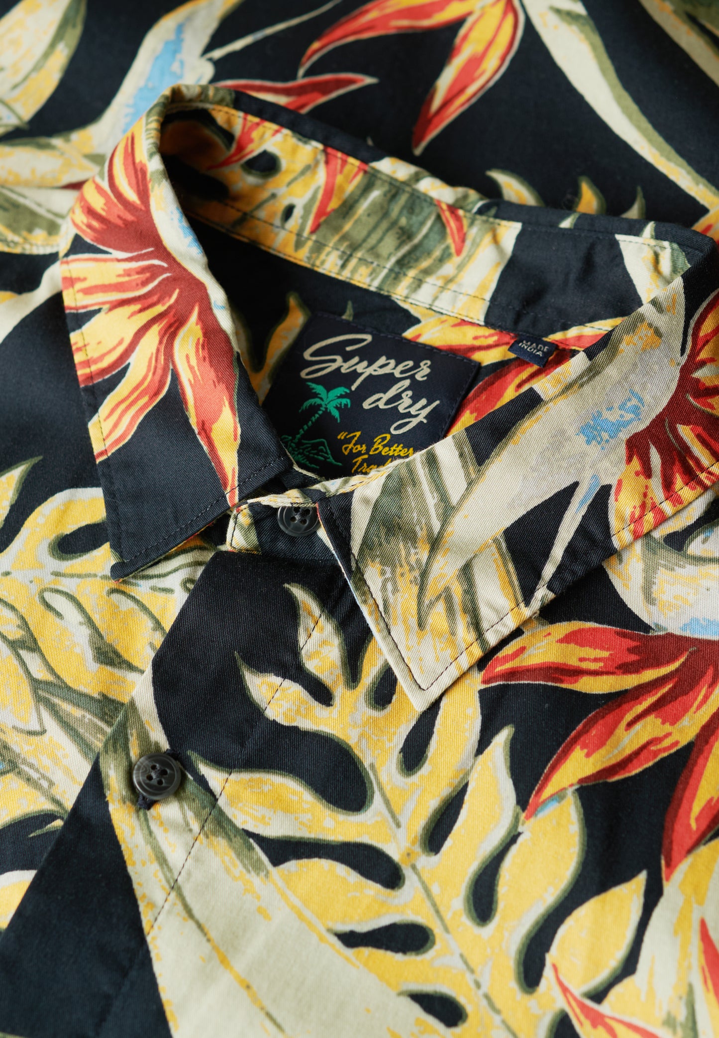Hemd mit Hawaii-Print