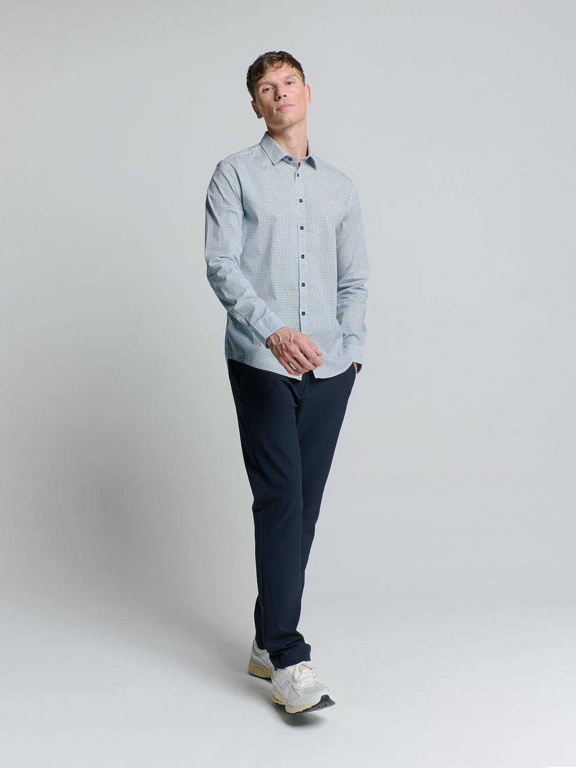 Shirt Stretch Allover Printed