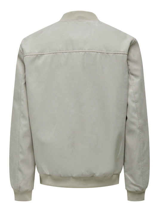 ONSLUCAS FAKE SUEDE BOMBER OTW