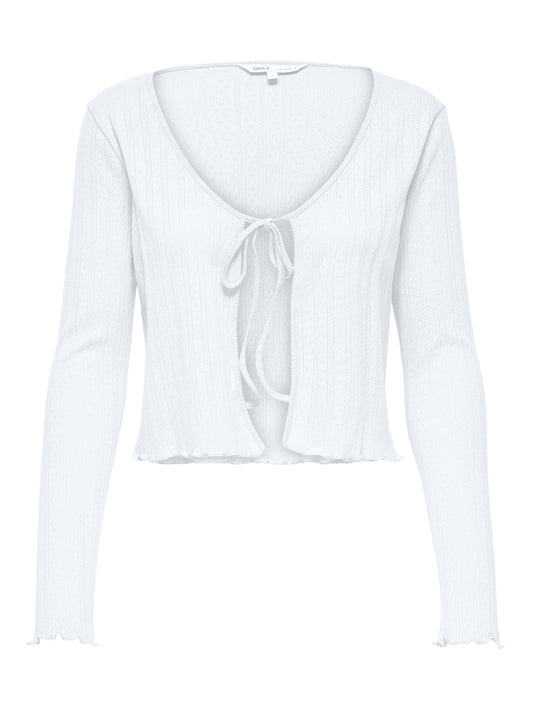 ONLCARLOTTA L/S STRING CARDIGAN JRS