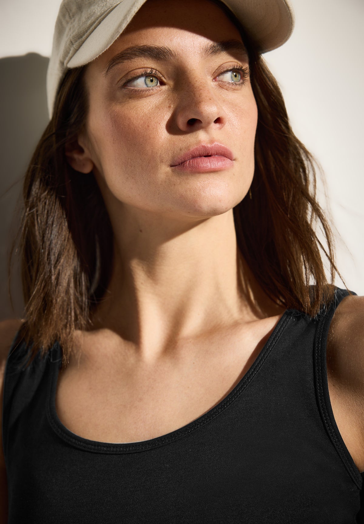 Basic Top aus reiner Baumwolle