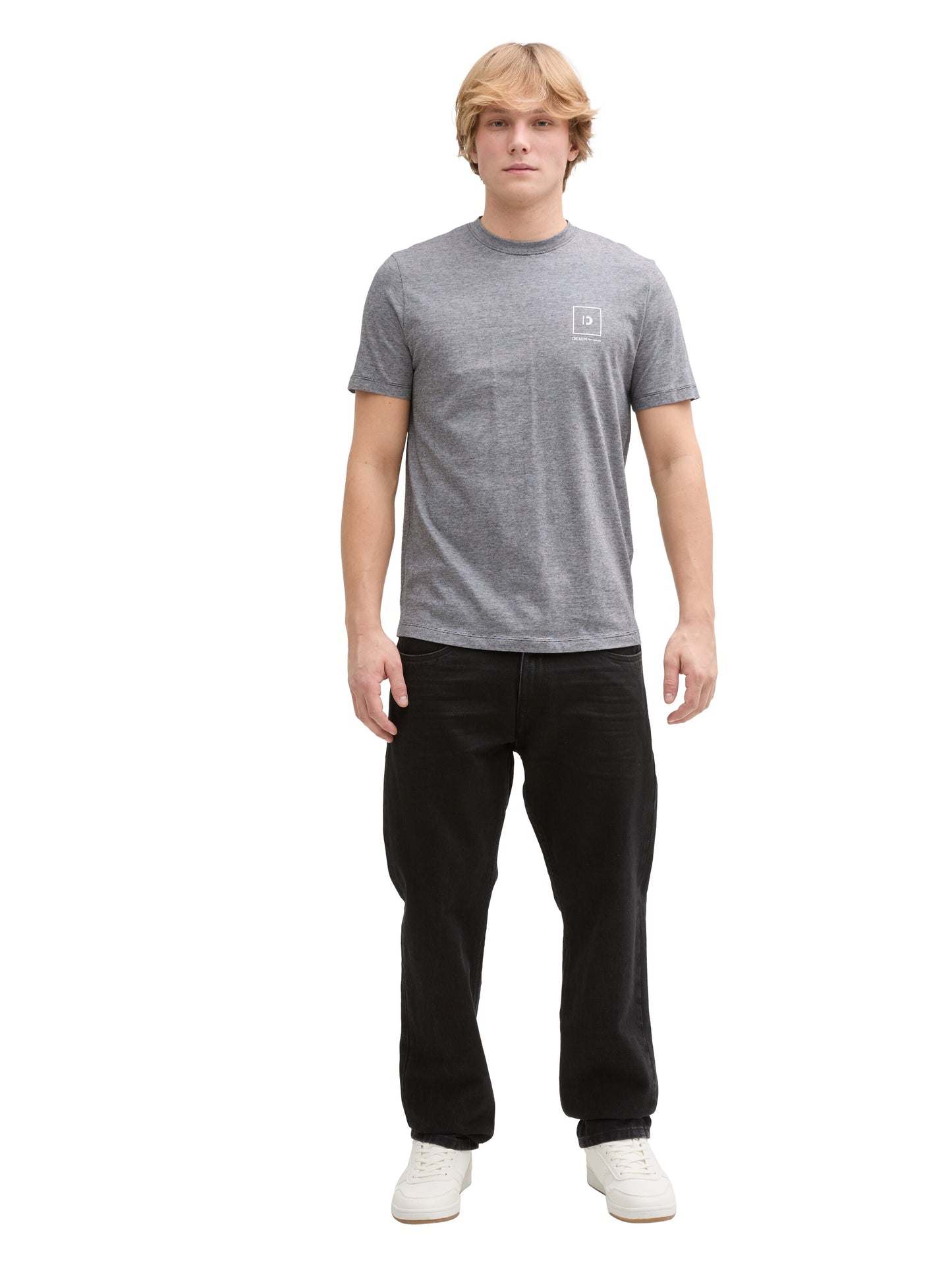 T-Shirt mit Streifenmuster