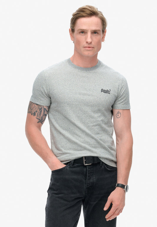 Essential T-Shirt aus Bio-Baumwolle mit Logo