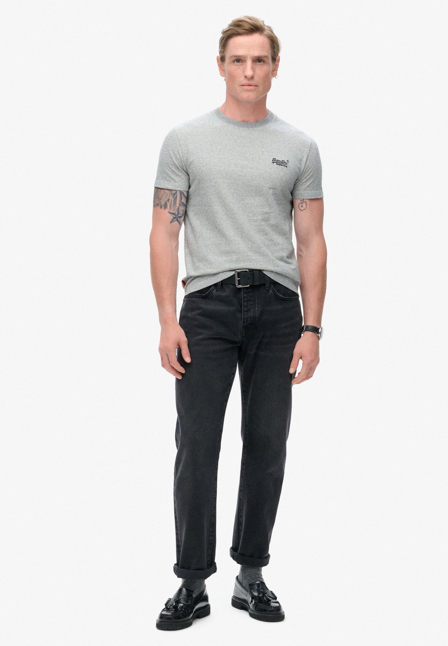 Essential T-Shirt aus Bio-Baumwolle mit Logo