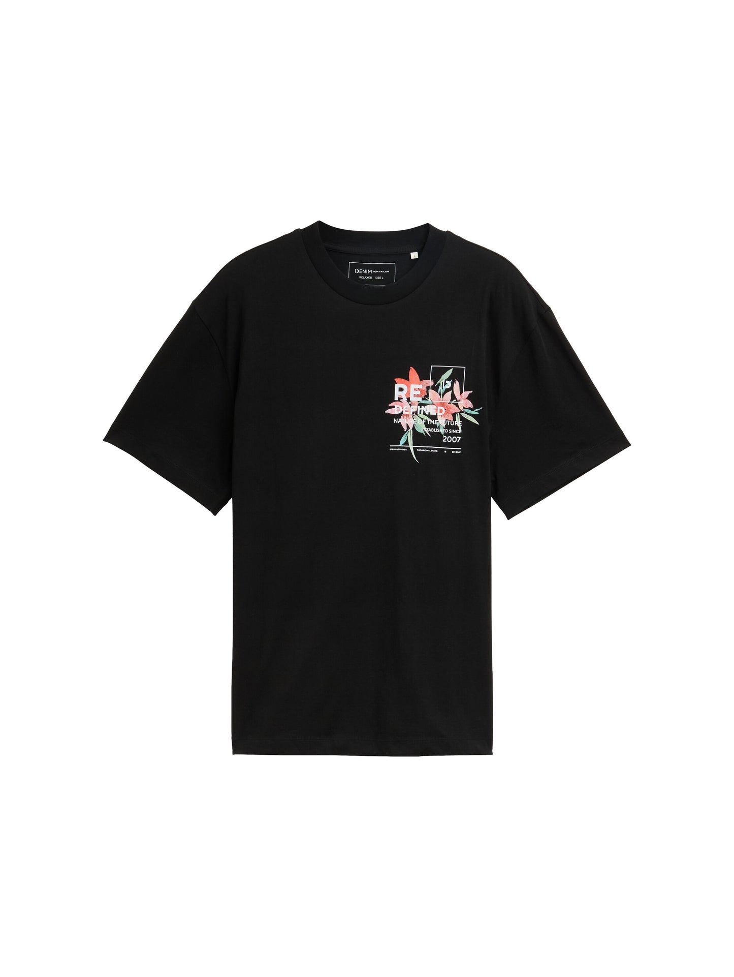 Relaxed Fit T-Shirt mit Rücken-Print