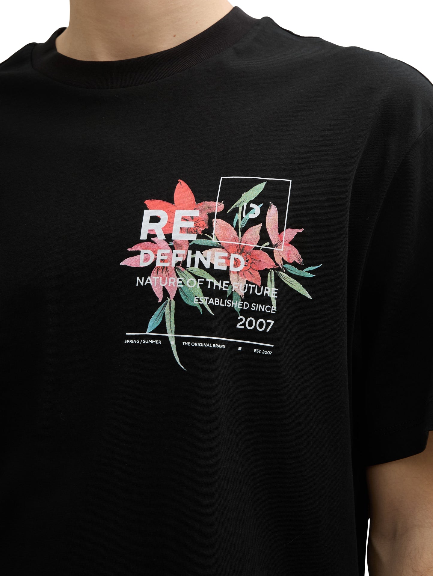 Relaxed Fit T-Shirt mit Rücken-Print