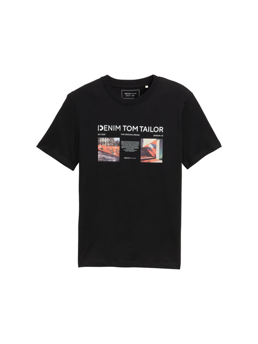 T-Shirt mit Foto-Print