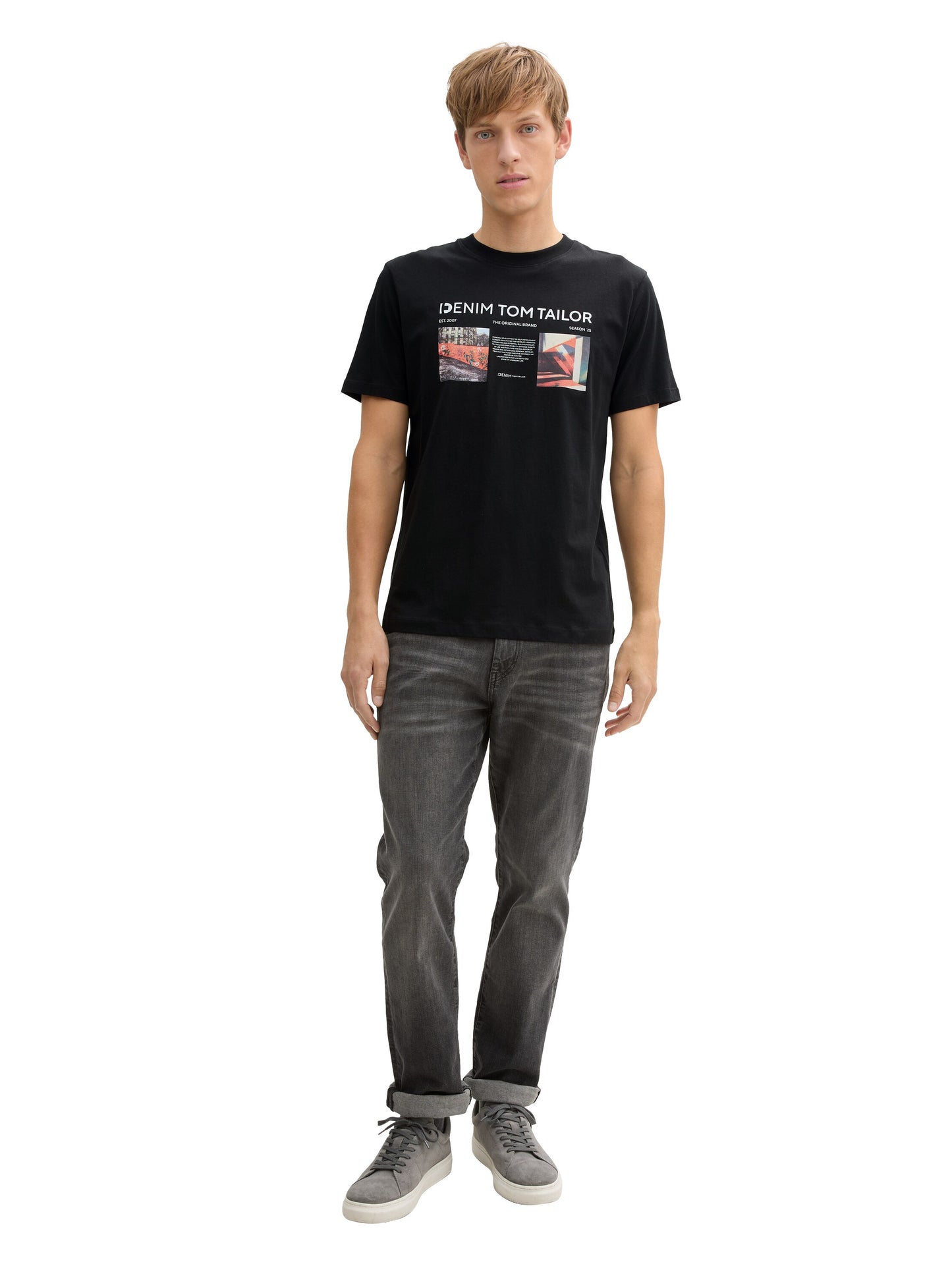 T-Shirt mit Foto-Print