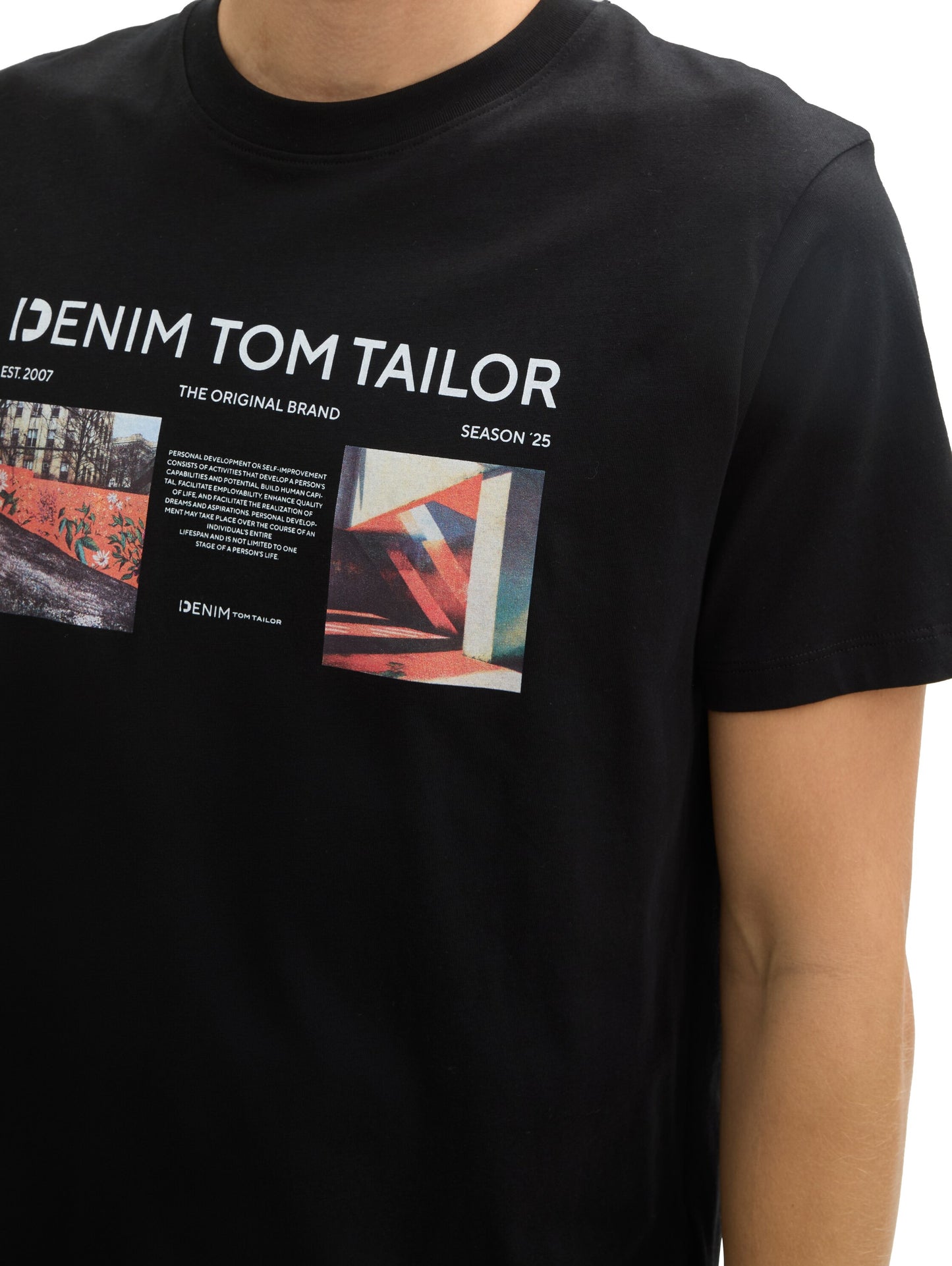 T-Shirt mit Foto-Print