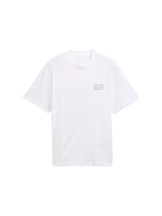 Relaxed Fit T-Shirt mit Rücken-Print