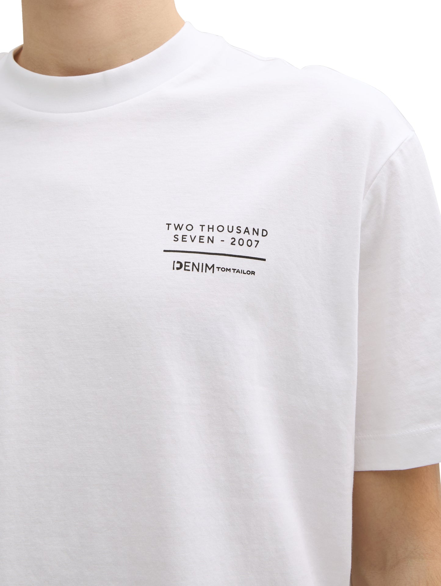 Relaxed Fit T-Shirt mit Rücken-Print