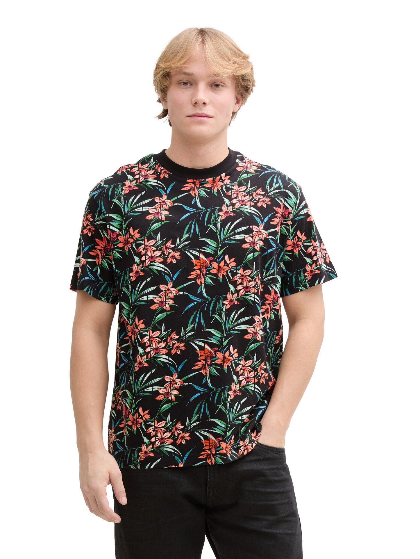 Relaxed Fit T-Shirt mit Muster