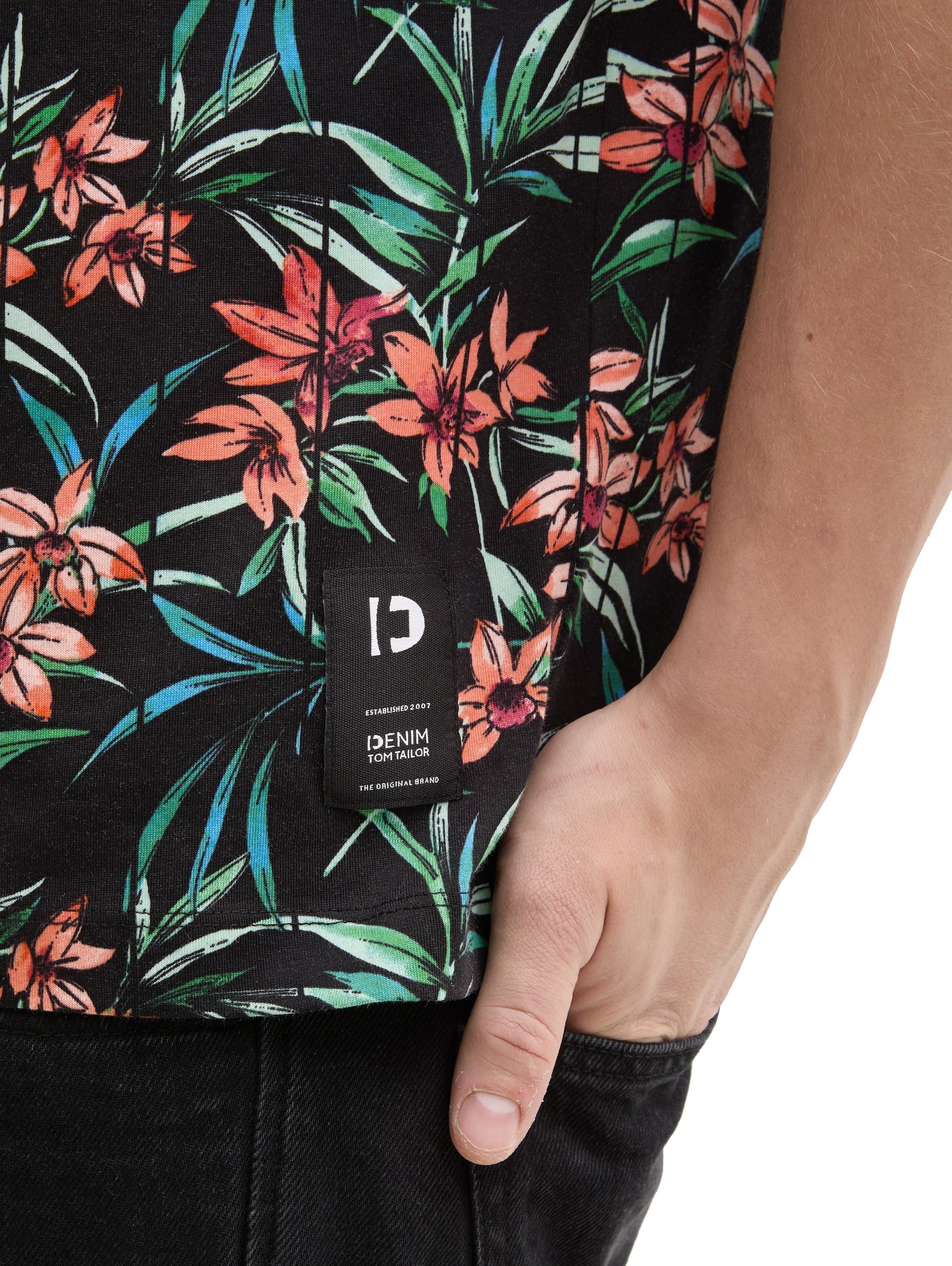 Relaxed Fit T-Shirt mit Muster