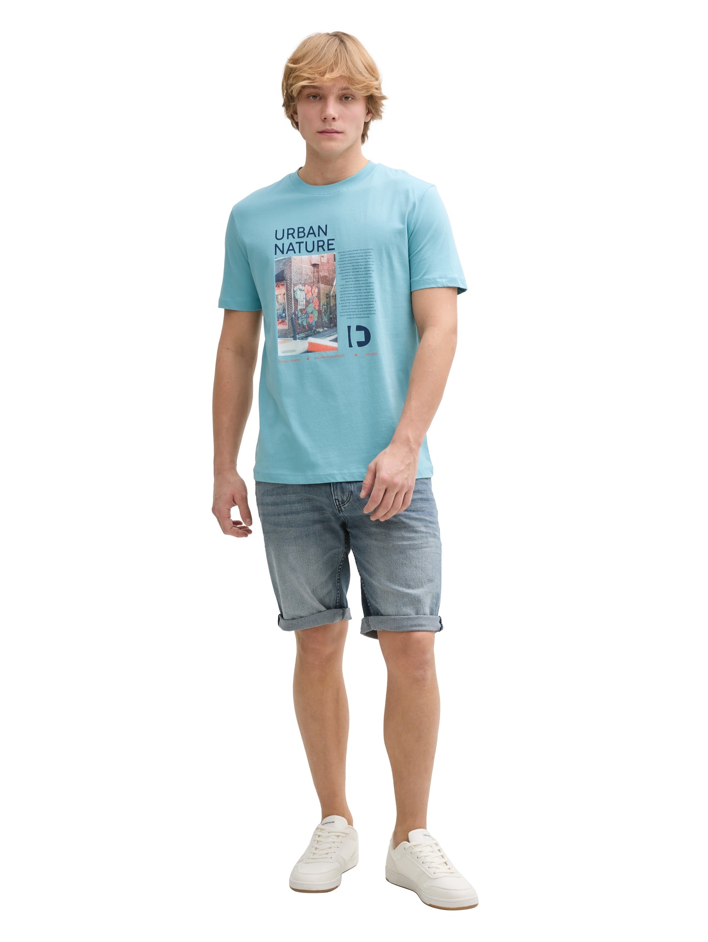 T-Shirt mit Foto-Print