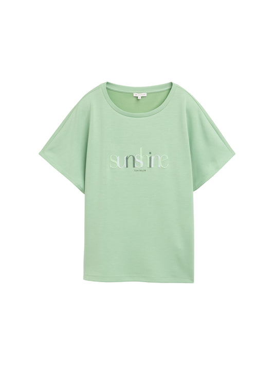 Loose Fit T-Shirt mit Print