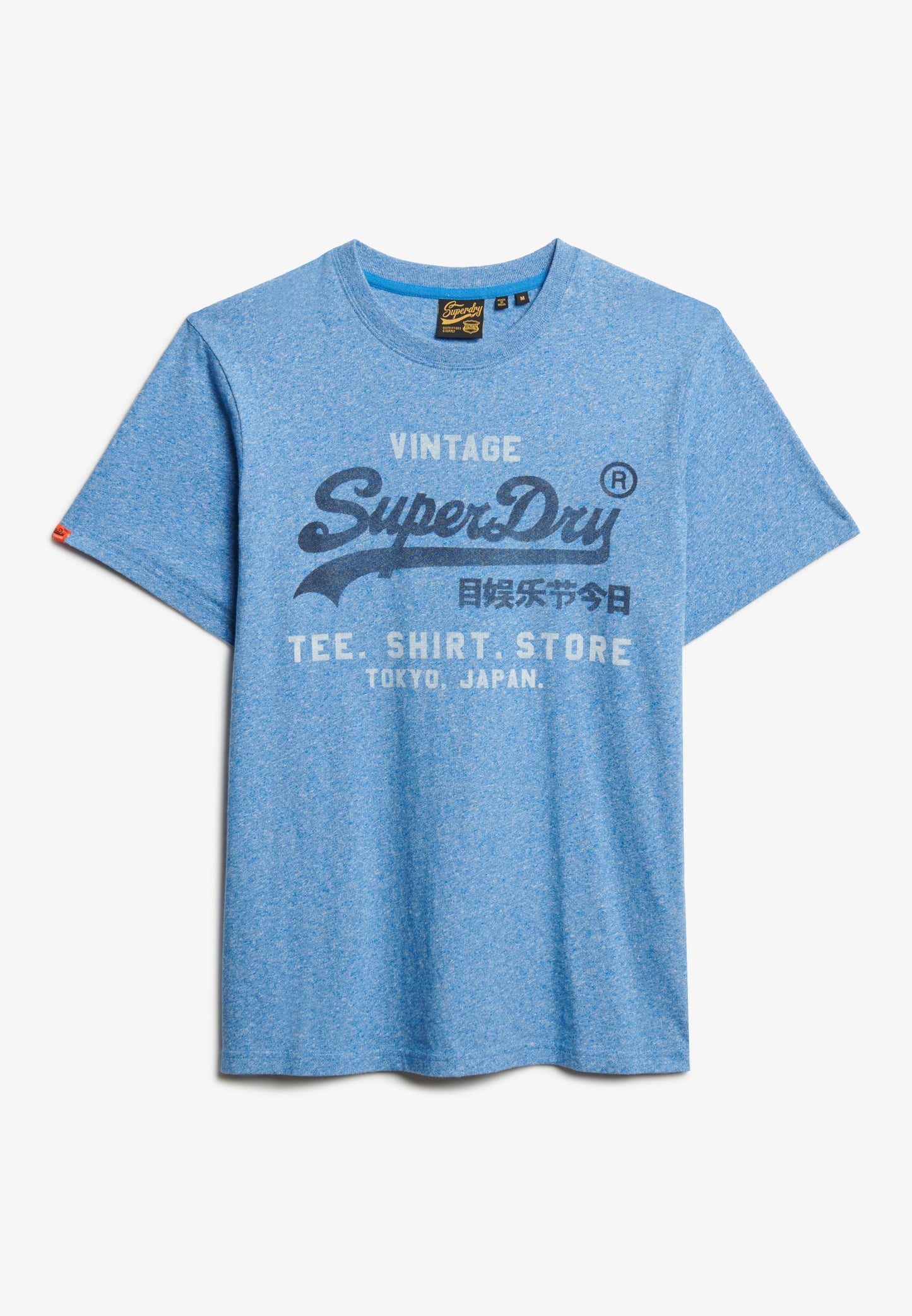 Klassisches, lässiges T-Shirt mit Vintage-Logo