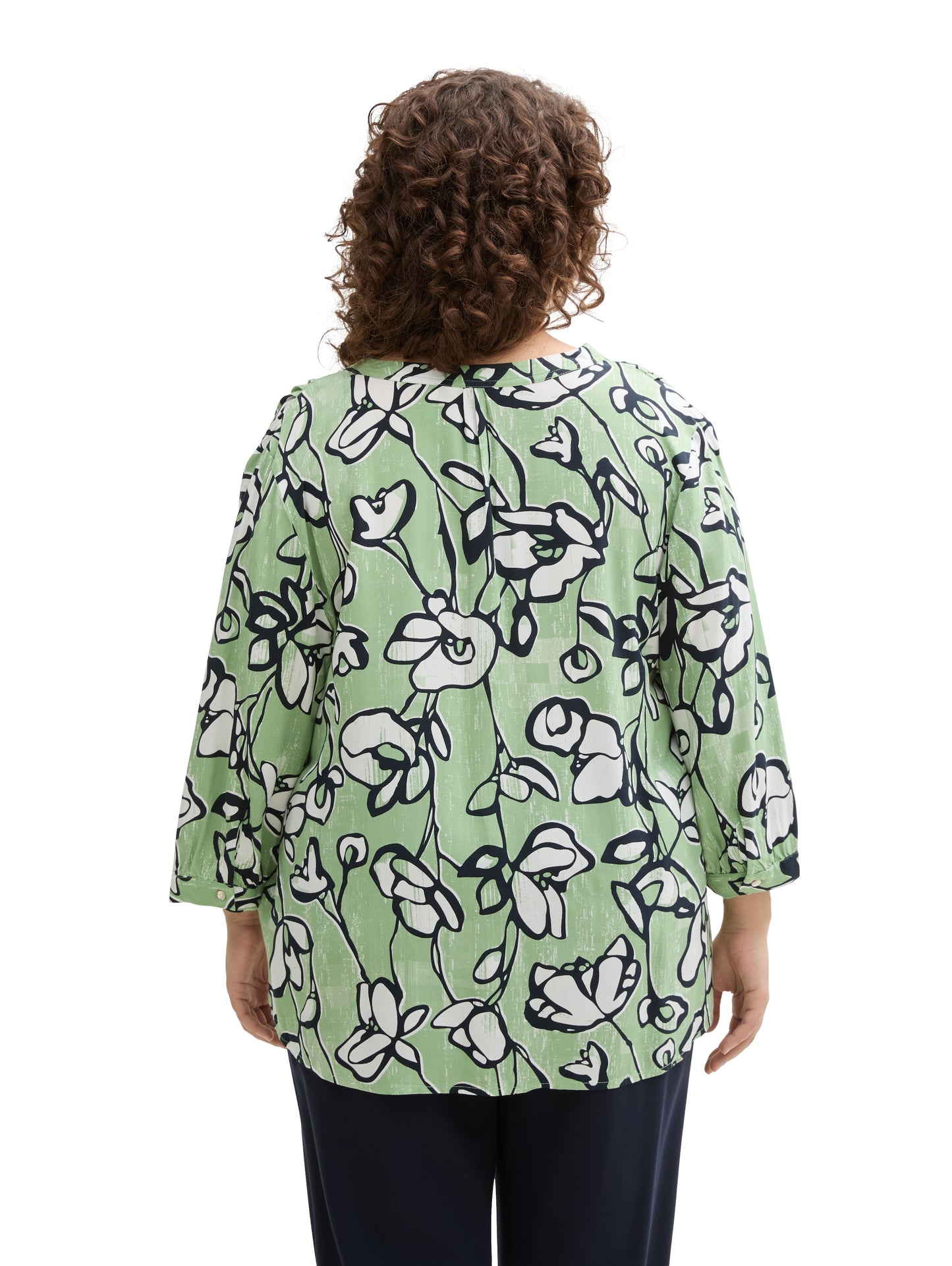 Plus Size - Bluse mit Muster