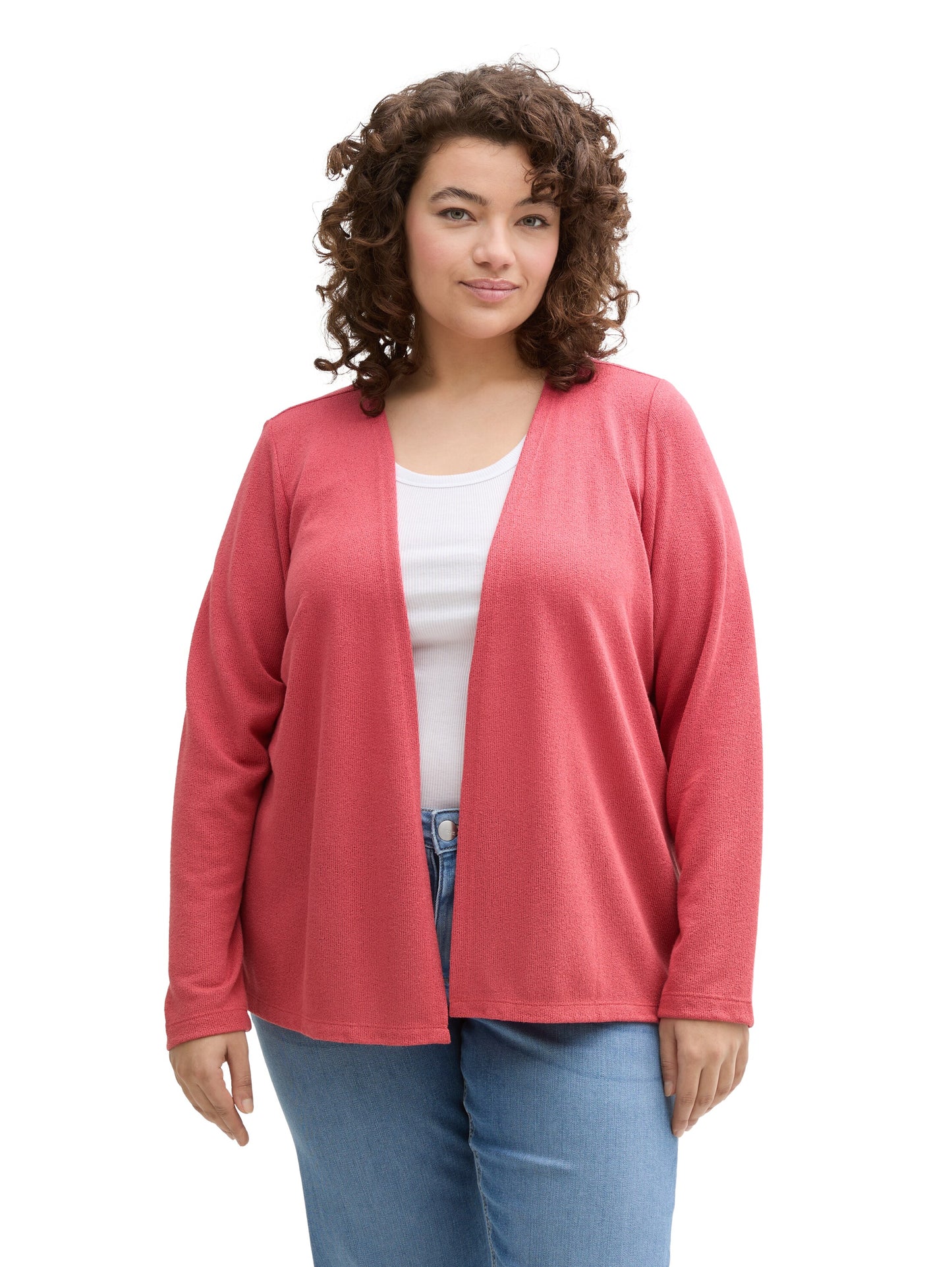 Plus Size - Basic Cardigan