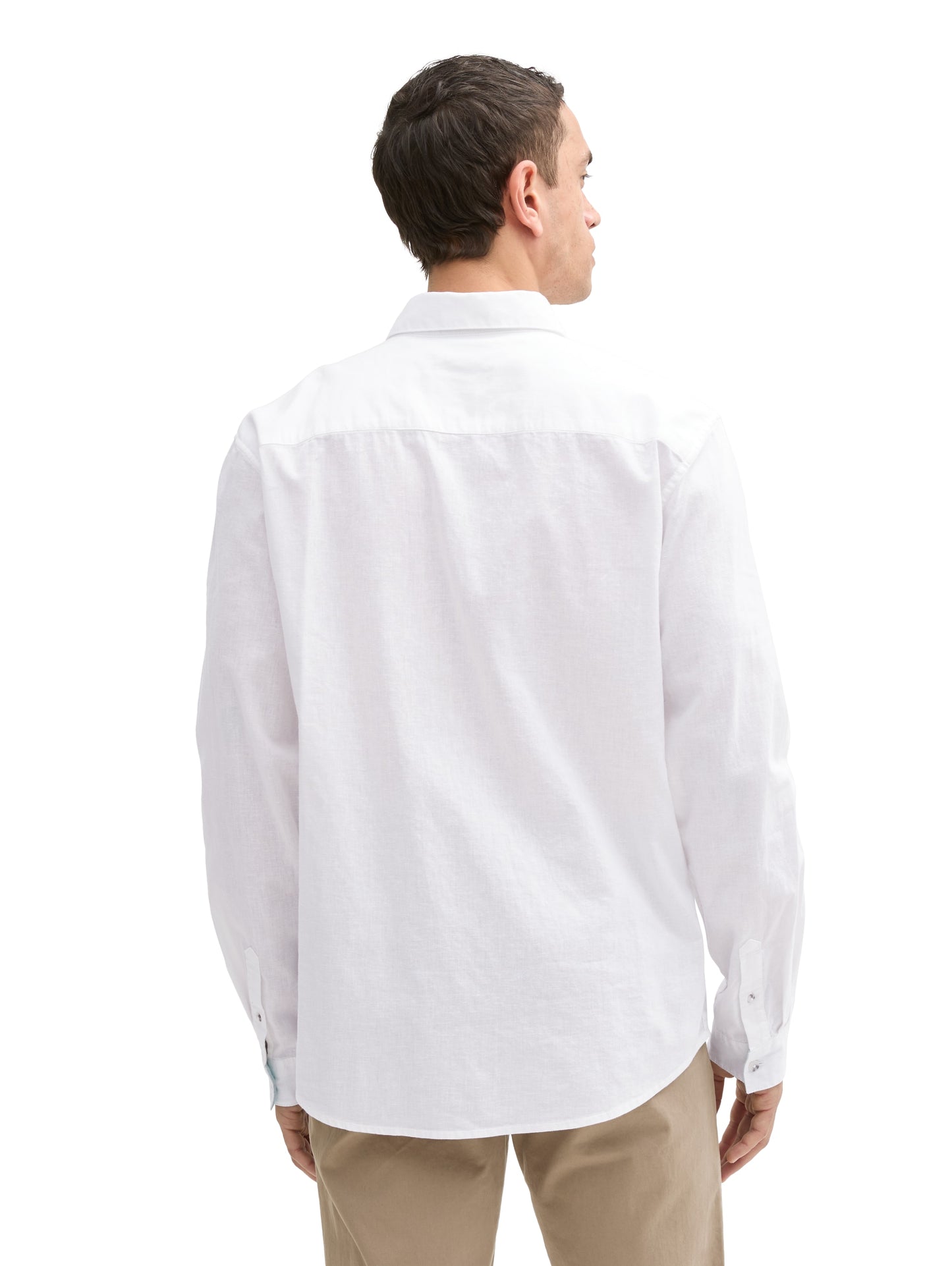 Regular Fit Hemd mit Leinenanteil