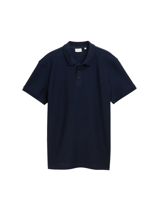 Jersey Poloshirt aus Baumwolle