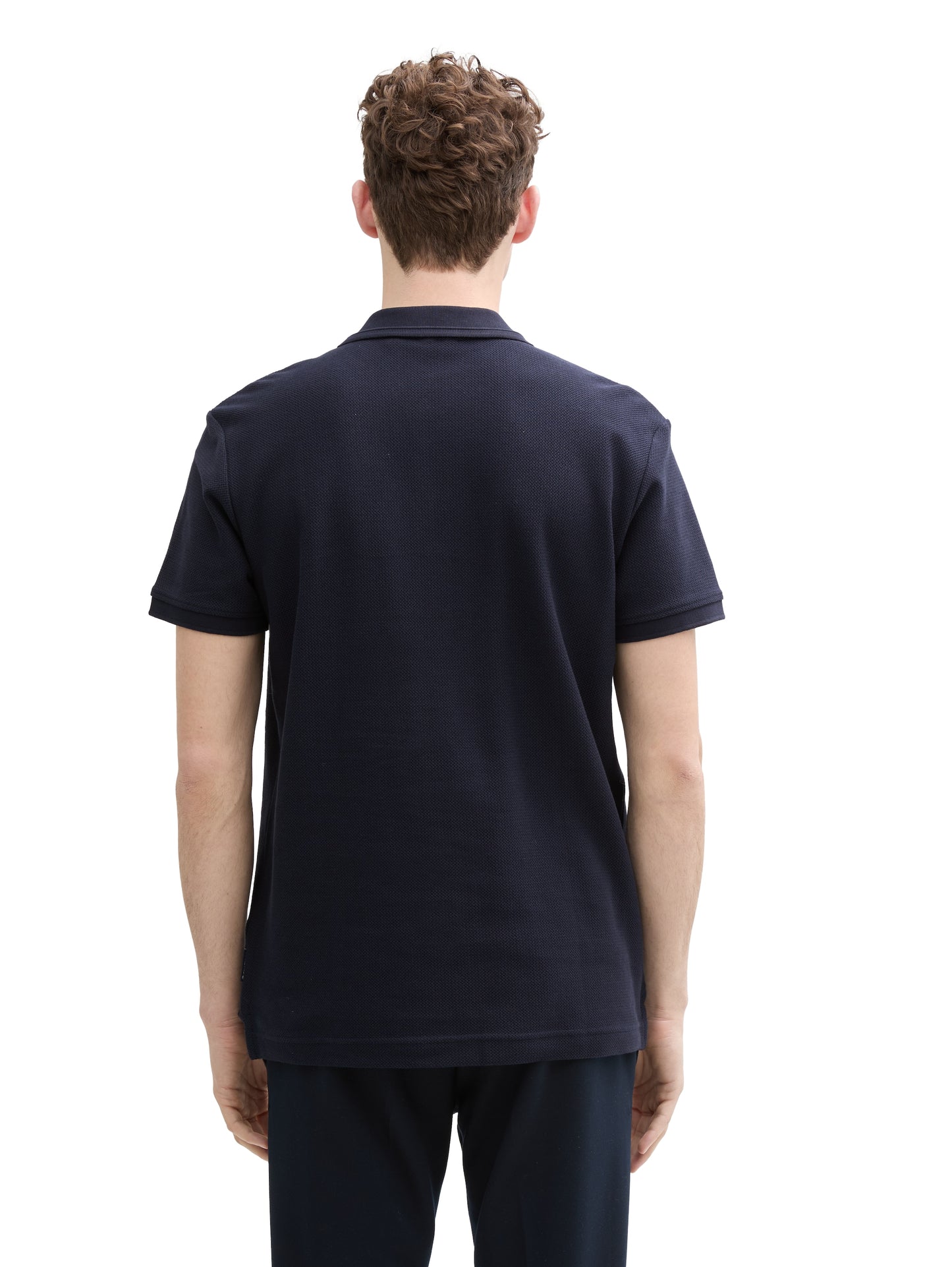 Jersey Poloshirt aus Baumwolle