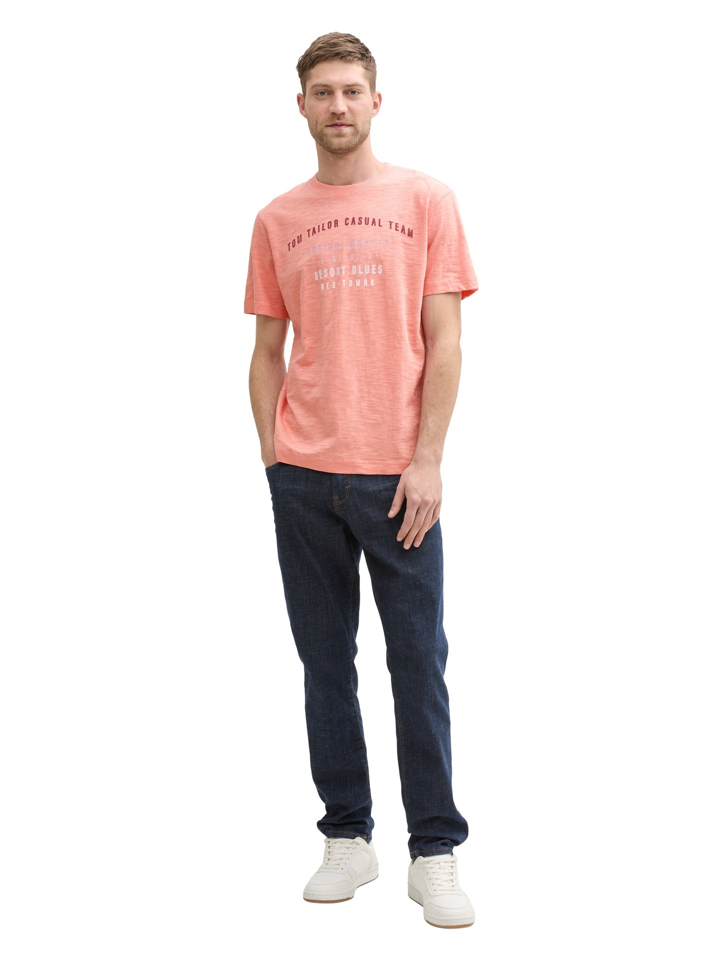 T-Shirt aus Baumwolle mit Print